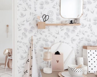 Watercolor Colors Wallpaper, Temporary, Wall Mural, Adhesive