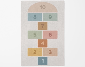 Hopscotch Mat, Playroom, Play Mat
