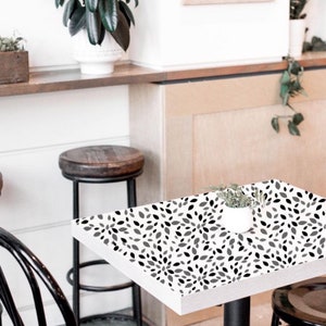 Little Leaves Wallpaper, Removable Wallpaper, Peel and Stick Wallpaper, Self adhesive Wallpaper