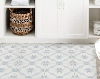 Peel and Stick Floor Tile Bathroom, Tile Stickers Floor, Floor Vinyl Decal, Decorative Tile, Floor Decor