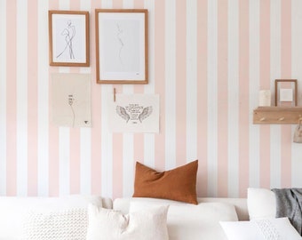 Stripes Wallpaper- Removable Wallpaper-Self Adhesive Wallpaper-Removable-Wall Stickers-Striped Wallpaper-Stripes-Adhesive Wallpaper