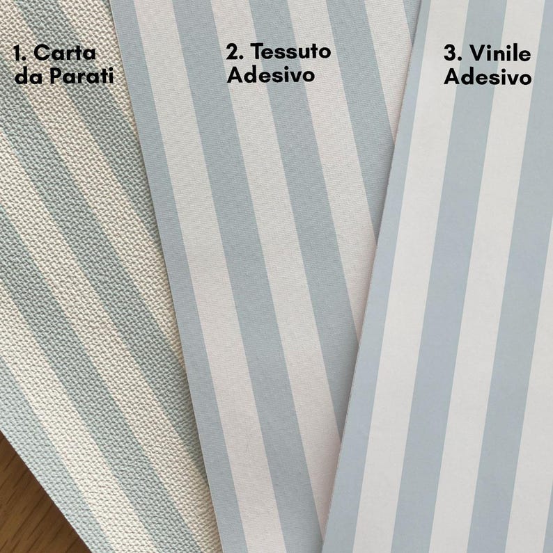 Little Stripes Wallpaper, Removable Wallpaper, Peel and Stick Wallpaper, Self adhesive Wallpaper bild 4