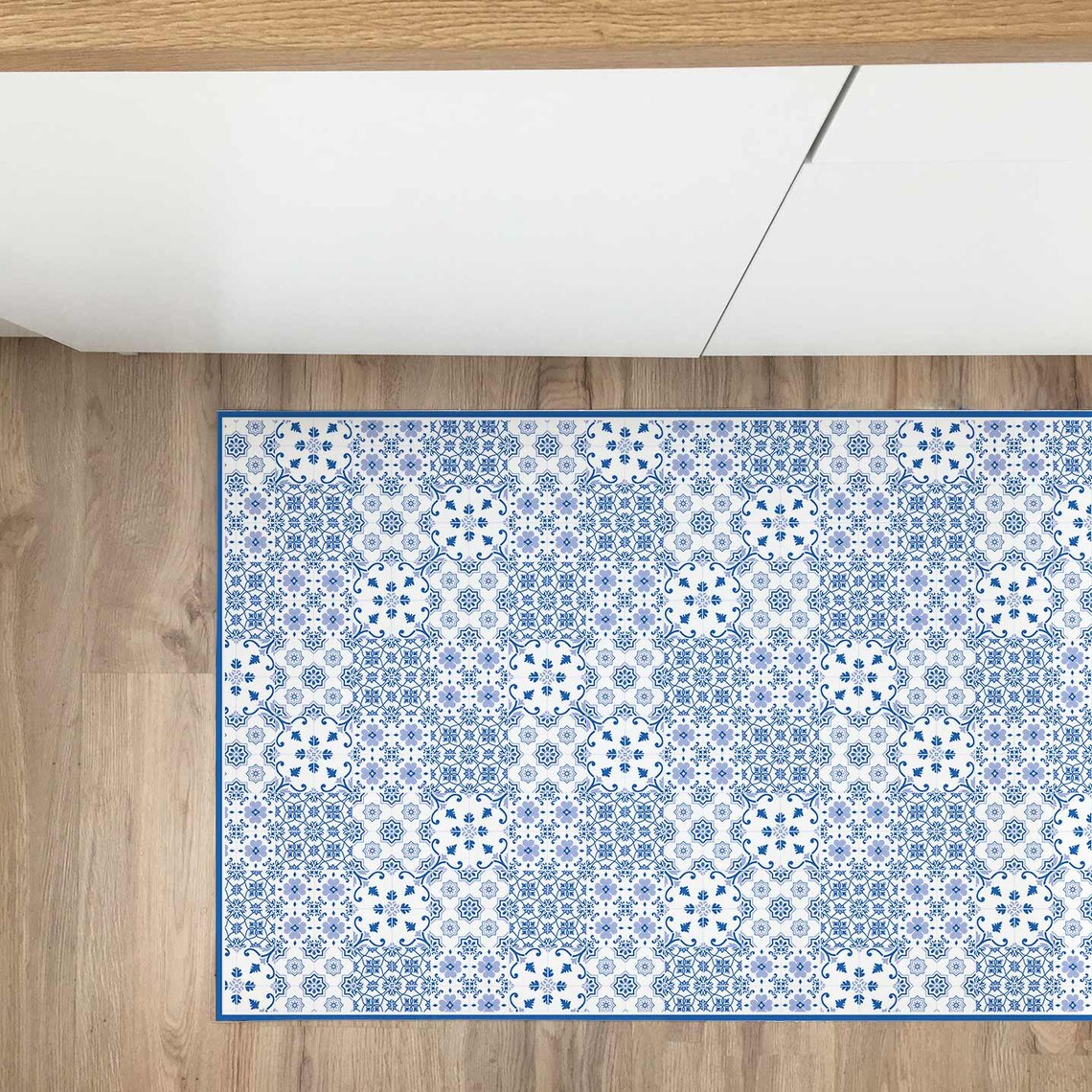 Tiles Kitchen Rug Linoleum Rug Vinyl Carpet Pvc Mat Etsy