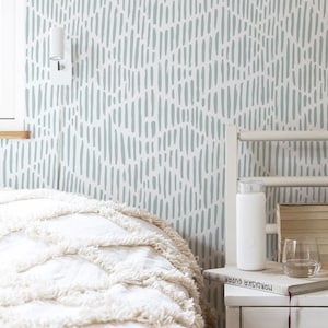 Japandi Wallpaper, Wabi Sabi Decor, Wabi Sabi Wallpaper, Japandi Bedroom, Minimalist Peel and Stick, Japan Wallpaper, Japandi Wall