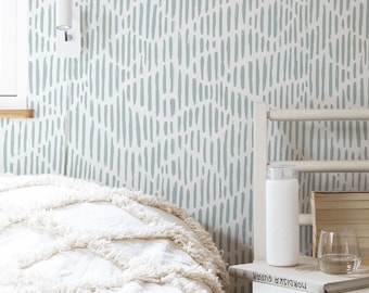Japandi Wallpaper, Wabi Sabi Decor, Wabi Sabi Wallpaper, Japandi Bedroom, Minimalist Peel and Stick, Japan Wallpaper, Japandi Wall