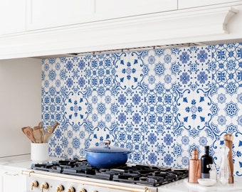 Tiles Wallpaper, Removable Wallpaper, Wallpaper, Peel and Stick Wallpaper, Self adhesive Wallpaper, Kitchen Backsplash