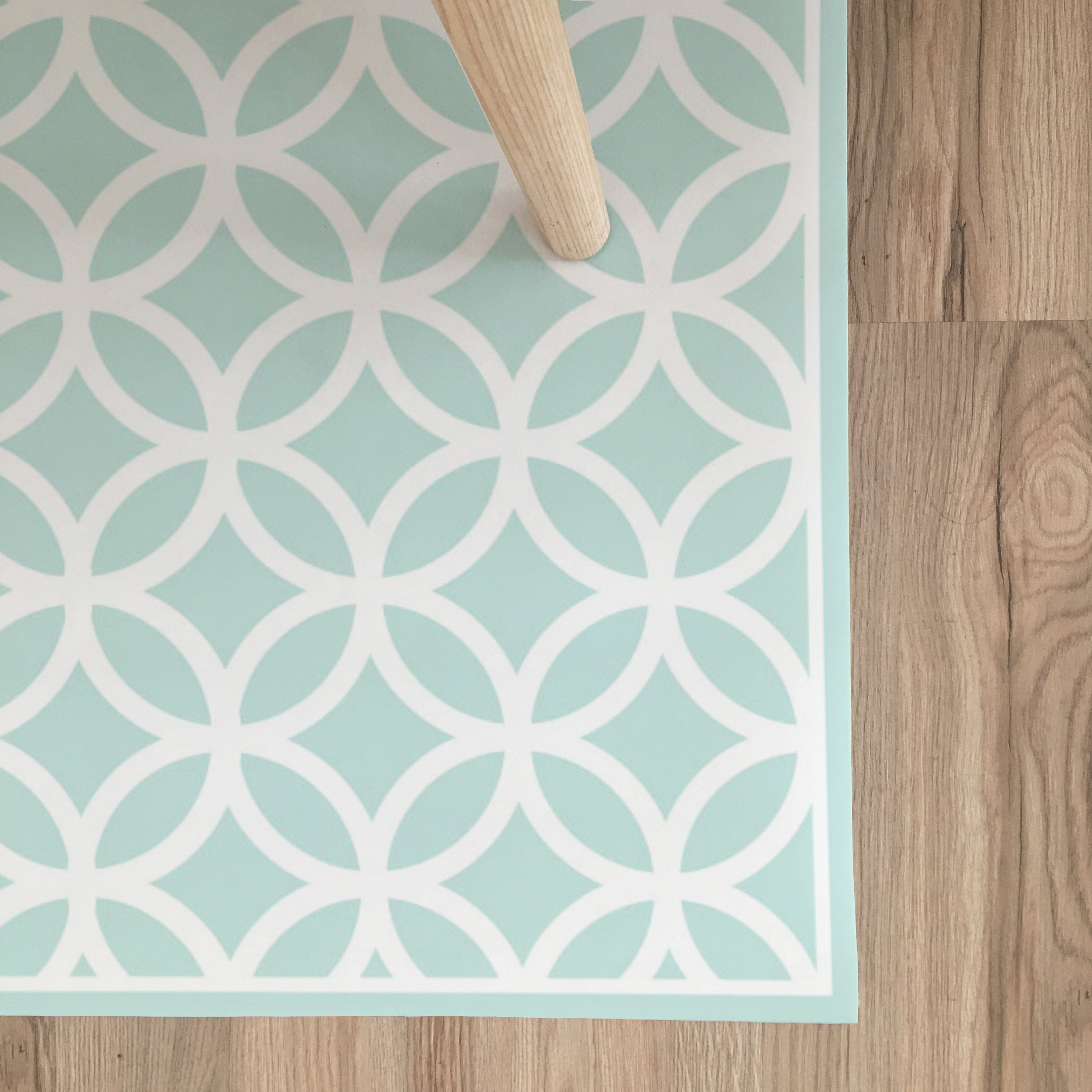 Circles Vinyl Rug Linoleum Rug Vinyl Carpet Pvc Mat | Etsy