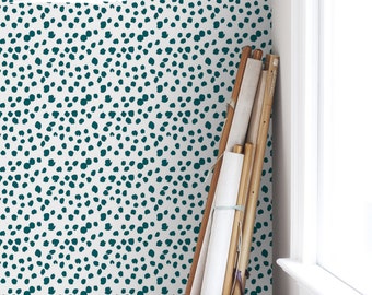 Spots Wallpaper, Removable Wallpaper, Wallpaper, Peel and Stick Wallpaper, Self adhesive Wallpaper, Moroccan Decor