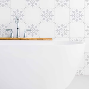 Bathroom Tile Stickers, Peel and Stick Tile Backsplash Gray, Backsplash Peel and Stick Tiles, Peel and Stick Tile Backsplash Gray