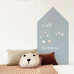 Kids Magnetic Board House Shape, Kids Magnetic Wall Decal, Magnetic Wall Decal, Magnetic House Board, Kids Christmas Gifts, Playroom Boards