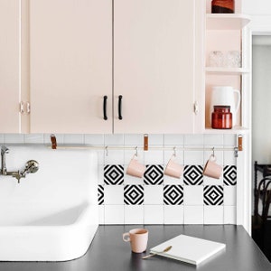 Backsplash Tile Kitchen Peel and Stick, Stick On Tiles Backsplash, Tile Stickers Backsplash, Kitchen Tile Backsplash