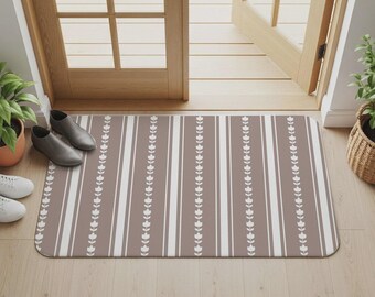 Indoor Doormat, Home Entrance Mat, Washable Bathroom Mat, Decorative Doormat, Non Slip Entrance Mat, Bathroom Door Mat, Office Door Mat