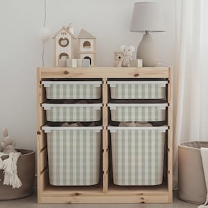 IKEA Trofast Decals, Made to Order Trofast Stickers, Removable Drawer Labels, Vinyl Trofast Stickers, Quick Install Drawer Decals