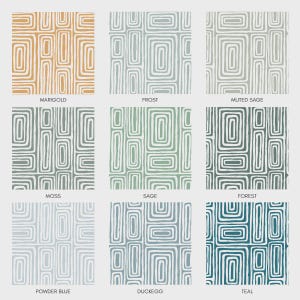 Geometric Vinyl Floor Mat, Washable Kitchen Rug, Entryway Runner, Grey PVC Home Decor image 8