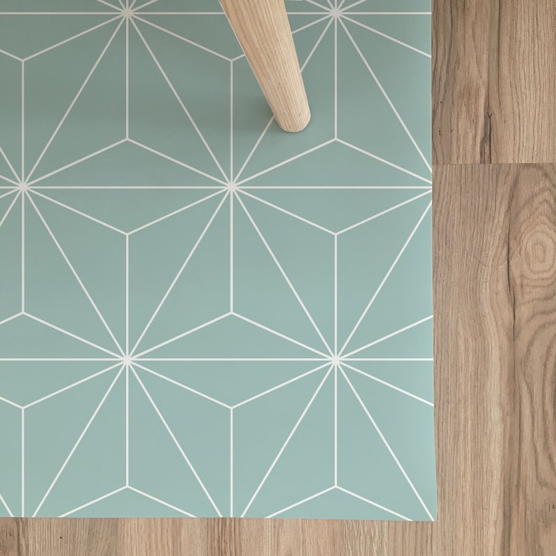 Tokyo Vinyl Rug Linoleum Rug Vinyl Carpet Pvc Mat Etsy UK