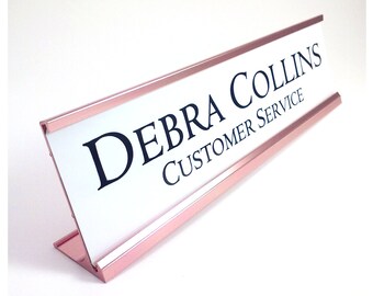 gold name plate etsy