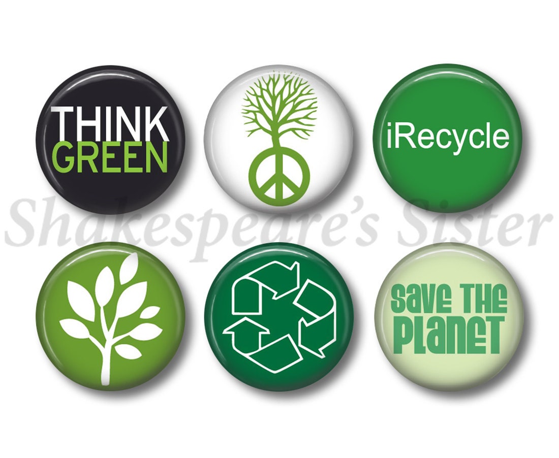 Think Green Fridge EcoFriendly 6 Etsy