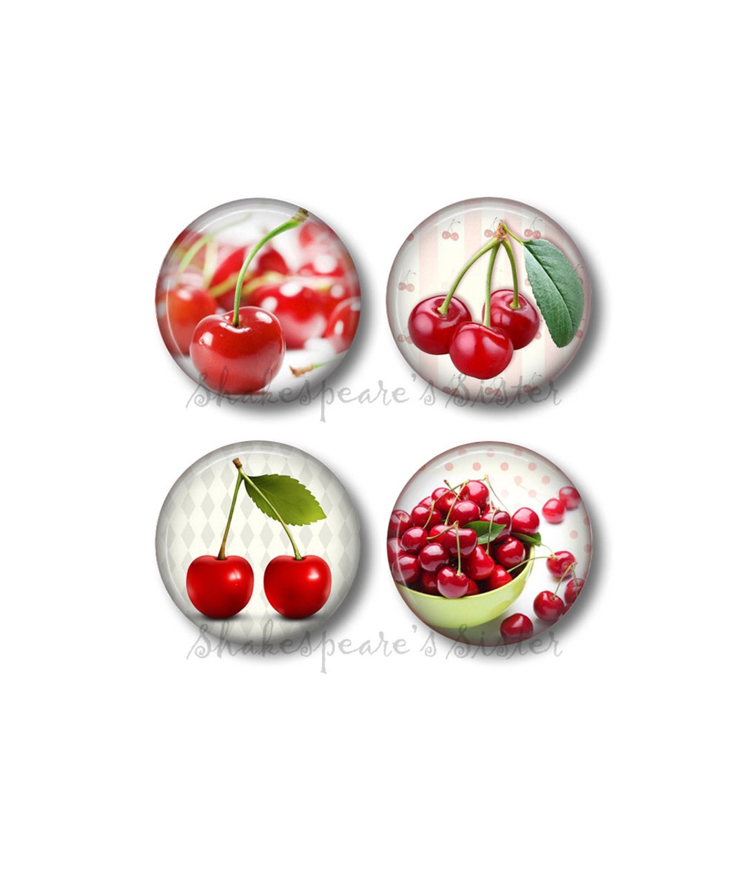 Cherry Kitchen Fridge Cherry 4 1.5 Inch