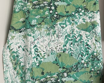 Scandinavian fabric design Arne Jacobsen, Malva, Mid century modern Danish design.