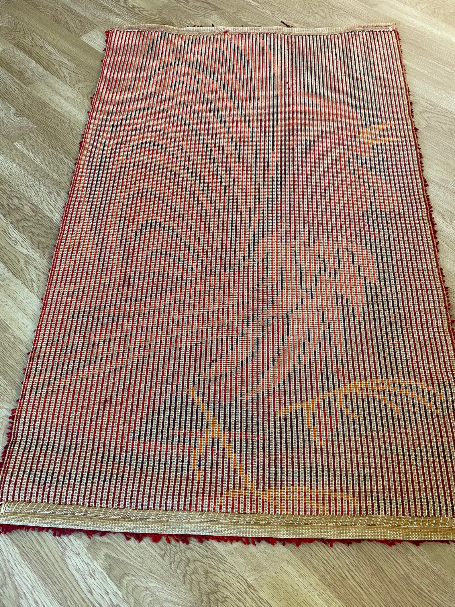 Danish Modern Rya Rug Rooster Ege Rya From the 1970s. Etsy