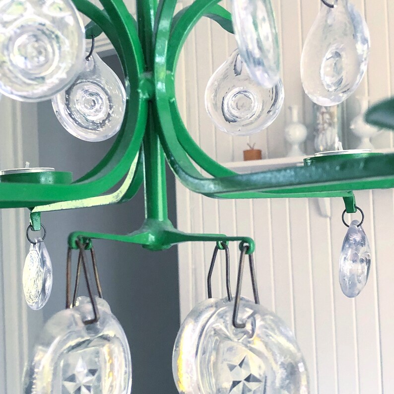 Chandelier Erik Hoglund Boda Glass Art Handmade In Sweden