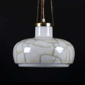 Modern glass pendant by Jan Johansson Flygsfors -Orrefors Sweden from the 1970s.