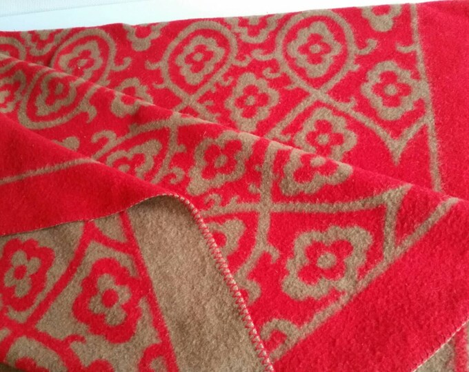 Viola Gråsten Design, Swedish Wool Blanket / Plaid / Throws 60s Etsy