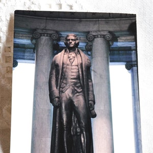 vintage WASHINGTON DC Carte Postale Thomas Jefferson Memorial Souvenir Inutilisé Carte Postale Souvenirs Publicité Papier Ephemera PanchosPorch