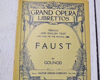 This package has it all! OPERA LIBRETTI ~ Italian French and German 20/% off of Sale Price