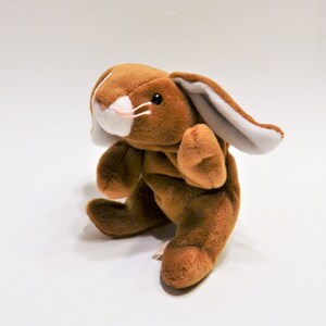 Ty Ears the brown bunny rabbit Beanie Baby animal wildlife plush soft toy gift 