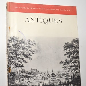 Antiques Magazine November 1962 Issue Furniture Collectibles Decorating Paper Ephemera Vintage 1960s Magazine Publication PanchosPorch