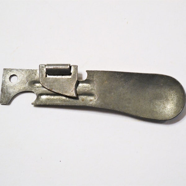 Vintage Metal Bottle Opener Cutting Tool Hand Held Can Opener Kitchen Camping Tool Taiwan  PanchosPorch