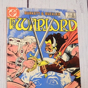 Vintage Warlord Comic Book 1985 No 89 DC Comics Collectible Comic Book PanchosPorch