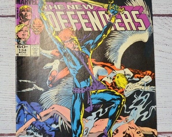 Vintage Defenders Comic Book 1984 No 134 Marvel Comics Collectible Comic Book PanchosPorch