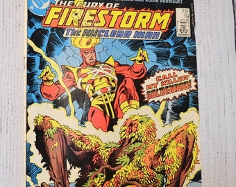 Vintage Fury of Firestorm Comic Book 1983 No 19 DC Comics Collectible Comic Book PanchosPorch