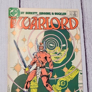 Vintage Warlord Comic Book 1984 No 86 DC Comics Collectible Comic Book PanchosPorch