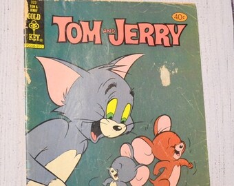 Vintage Tom and Jerry Comic Book 1979 No 323 Gold Key Comics Collectible Comic Book PanchosPorch