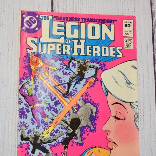 Vintage Legion of Super Heroes Comic Book 1982 No 292 Keith Griffin DC Comics Collectible Comic Book PanchosPorch