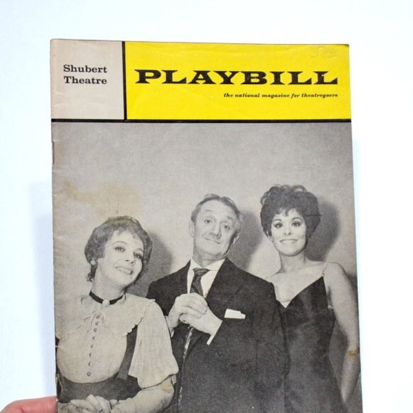 Vintage PLAYBILL Cabaret Signe Hasso Leo Fuchs Melissa Hart 1969 Schubert Theater Broadway Play Memorabilia Advertisements Panchosporch