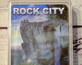 Vintage Rock City Playing Cards Standard Deck of Cards Poker Night Cards Games Tennessee Souvenir Panchosporch