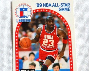 Michael Jordan 1989 NBA All-star Game. NBA Hoops 1989 Basketball