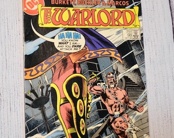 Vintage Warlord Comic Book 1985 No 98 DC Comics Collectible Comic Book PanchosPorch