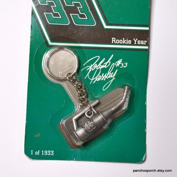 Vintage Robert Pressley Keychain Rookie Year No 33 Skoal Racing Oil Can Shape Key Ring NASCAR Memorabilia PanchosPorch