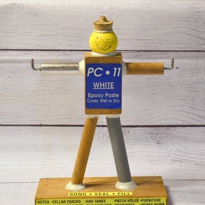 Vintage Pc11 Epoxy Paste Hardware Store Counter Display Golf Etsy