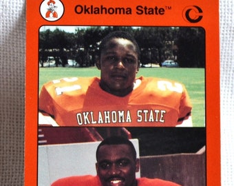 Sanders Thurman Football Card 78 Oklahoma State 1991 Collegiate Collection Football Trading Card Vintage Sports Memorabilia PanchosPorch