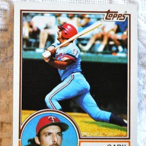 GARY GAETTI 431 Baseball Card 1983 Topps Trading Card Minnesota Twins 1980s MLB Baseball Vintage Sports Memorabilia PanchosPorch
