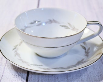 Vintage Noritake Graywood Sugar Bowl and Lid