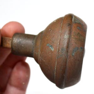 Vintage Metal Doorknob Set Antique Door Hardware Old House Restoration ... - Salvaged Door Hardware Restoration