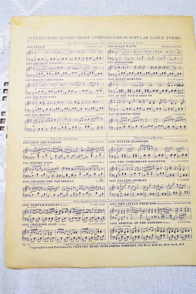 Vintage the Black Hawk Waltz Sheet Music Century Music Etsy