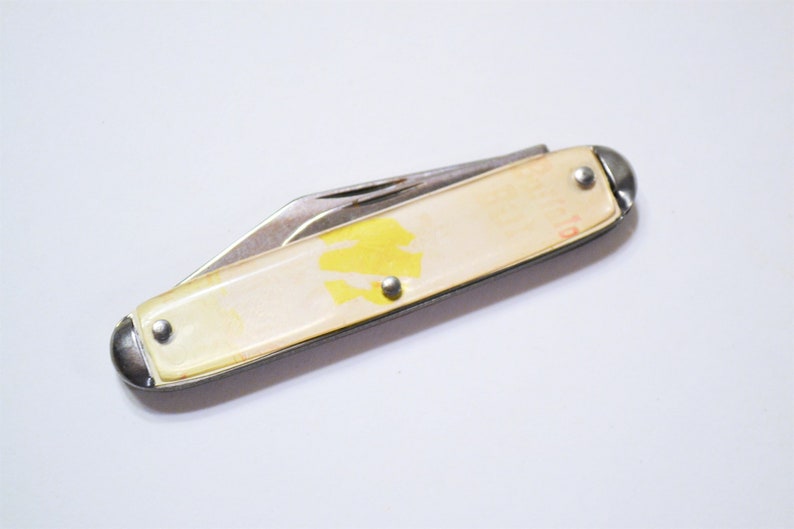 Vintage Buffalo Bill Pocket Knife Folding 2 Blade Penknife - Etsy